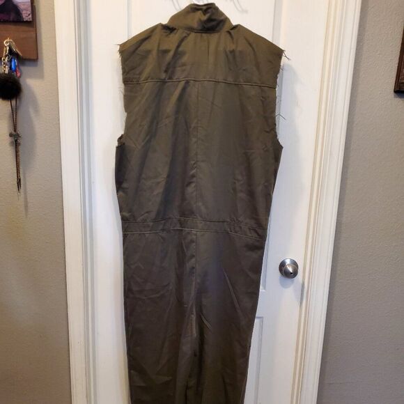 Army Green Maverick or Goose for Halloween /Cosplay/Flight suit - Large - Picture 3 of 6
